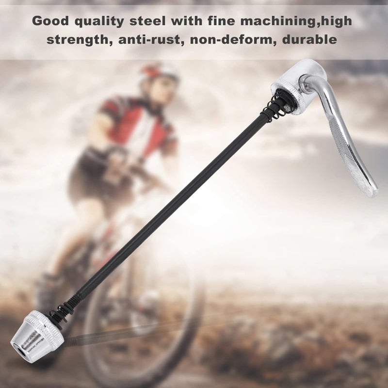 VGEBY Skewer, Steel Quick Release Wheel Clip Skewer Cycling Accessory for Road Long Skewer Conquer Trainer Skewer Skewer Quick Release Skewer - Image 5